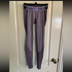 Gymshark Girls' Purple Seamless Active Leggings